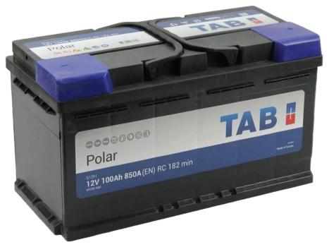 Аккумулятор TAB 100 А/ч Обратный POLAR без пробок